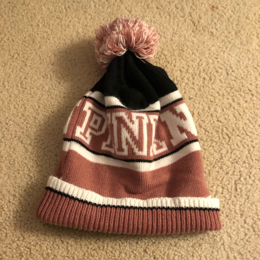 Pink nation beanie